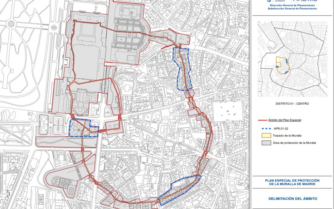 Aprobado el Plan Especial para la Protección de la Muralla de Madrid